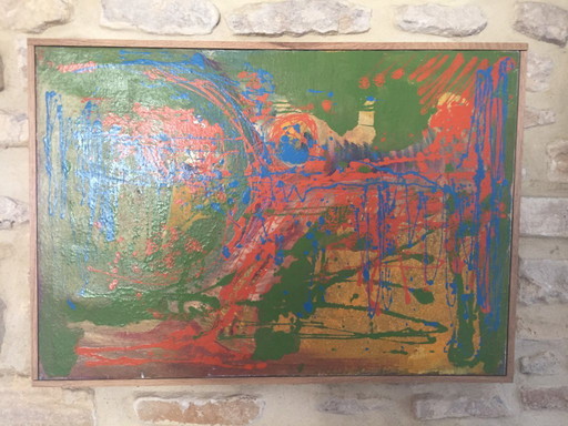 JACKSON POLLOCK STYLE / HST / VINTAGE