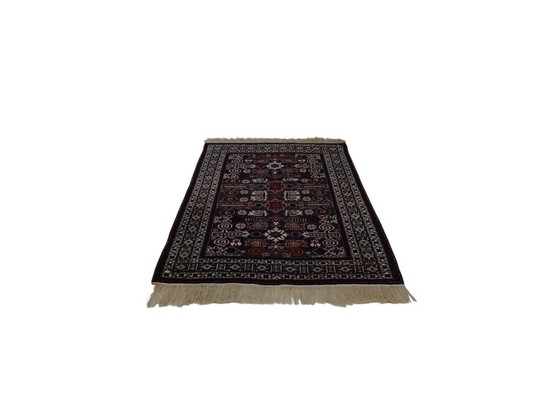 Image 1 of Seltene afghanische Decke – 210 x 140 cm – 100 % Wolle – handgeknüpft