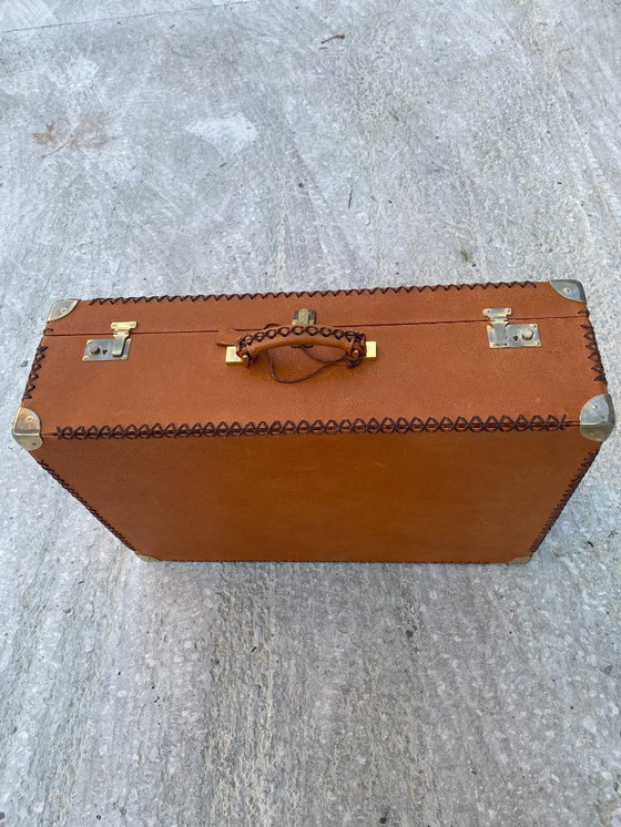 Image 1 of Valigia da ufficio in pelle - Laboratori Gucci