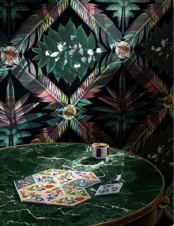 Image 1 of Alfombra Christian LaCroix Feather park jais