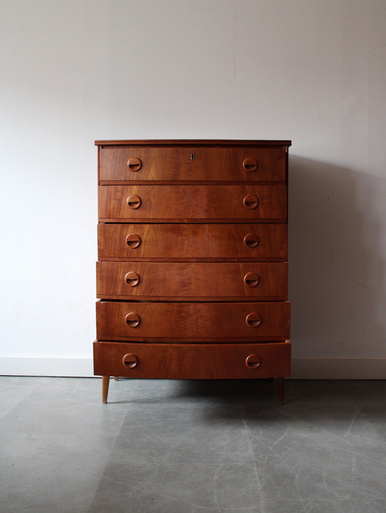 Image 1 of Vintage Deense ladekast in teak 