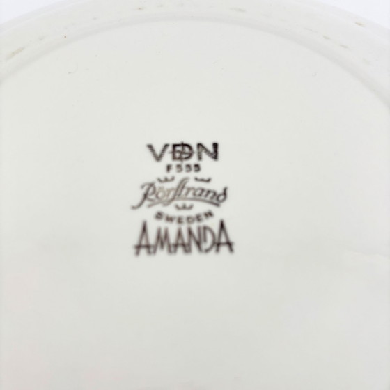 Image 1 of Set Of 4 Plates Rörstrand Amanda Medium
