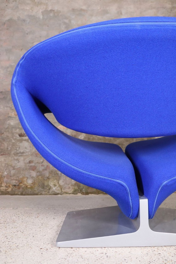 Image 1 of Artifort - F582 - Ribbon Chair + Ottoman - Pierre Paulin - 1990s