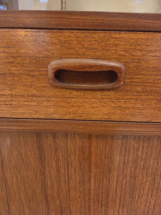 Image 1 of Vintage Highboard/sideboard, Teak, Netherlands 1960s