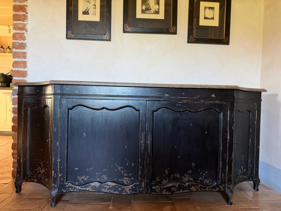 Dialma Brown Volterra Sideboard, Oak and pickled black, Wood (photo 2 of 11)