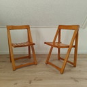 4 Trieste Aldo Jacober chairs manufacturer Alberto Bazzani