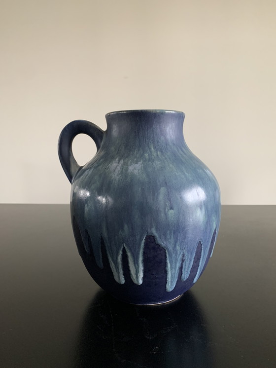 Image 1 of 2 vases Ruscha Keramik avec la technique de la « lave grasse »