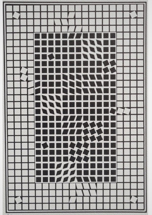 Serigrafía - Victor Vasarely
