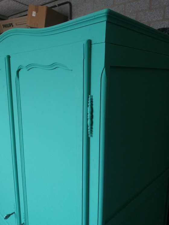 Image 1 of Kledingkast Vintage applegreen