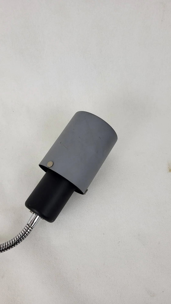 1960s flexible metal wall light (photo 5 of 13)