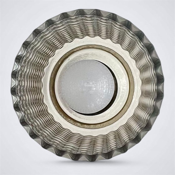 Image 1 of Vintage Scandinavische glazen hanglamp — Toegeschreven aan Carl Fagerlund / Reijmyre, jaren 60