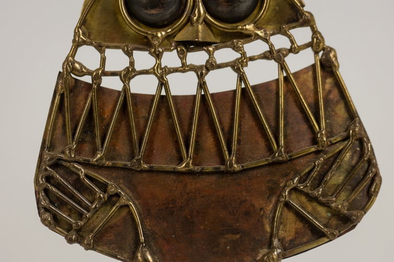 Image 1 of Jarcz. Scultura brutalista di un gufo. Anni '70