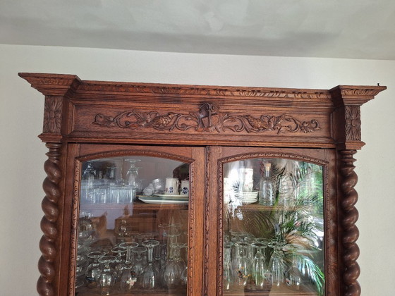 Autentico mobile da caccia/vetrina/libreria francese del XIX secolo. – Maison Bailly Paris, Vetrine, Wood (photo 4 of 5)