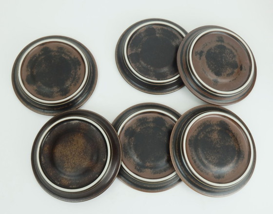 Image 1 of 6 TAZZE DA CAFFÈ con piattini arabia ruska ulla procope anni '60