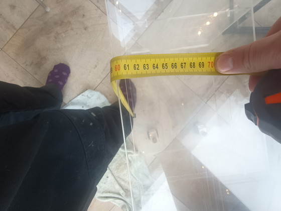 Image 1 of Plexiglas trolley Les Invisibles de Marais by David Lange 