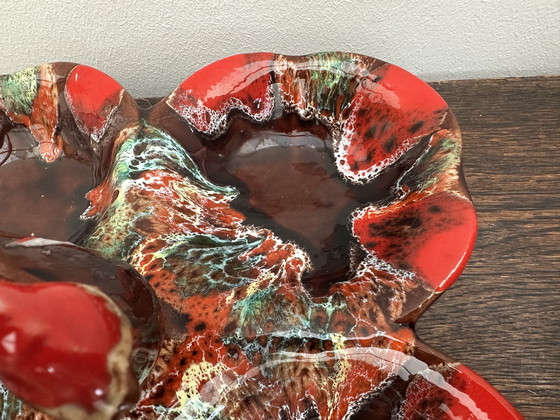 Image 1 of Serviteur à hors-d’œuvres céramique vintage Vallauris 