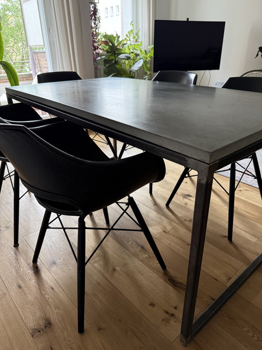 Jung & Grau concrete dining table 160x90cm