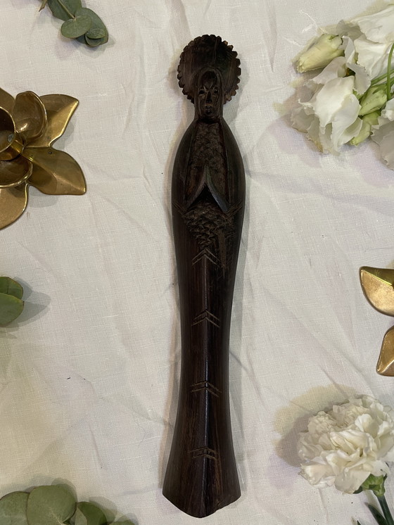 Image 1 of Statue africaine bois 