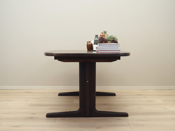 Image 1 of Eikenhouten tafel, Deens ontwerp, 1970S, Fabrikant: Skovby