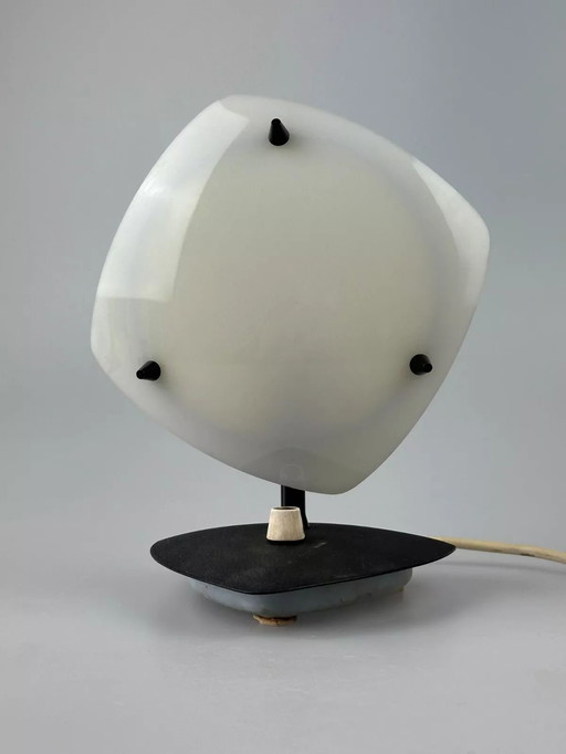 60s 70s table lamp plastic metal Sonnenkind Tele Ambiance France