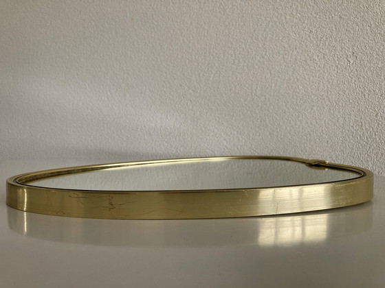 Image 1 of Miroir en forme de cœur rétro/vintage, design italien, années 1950
