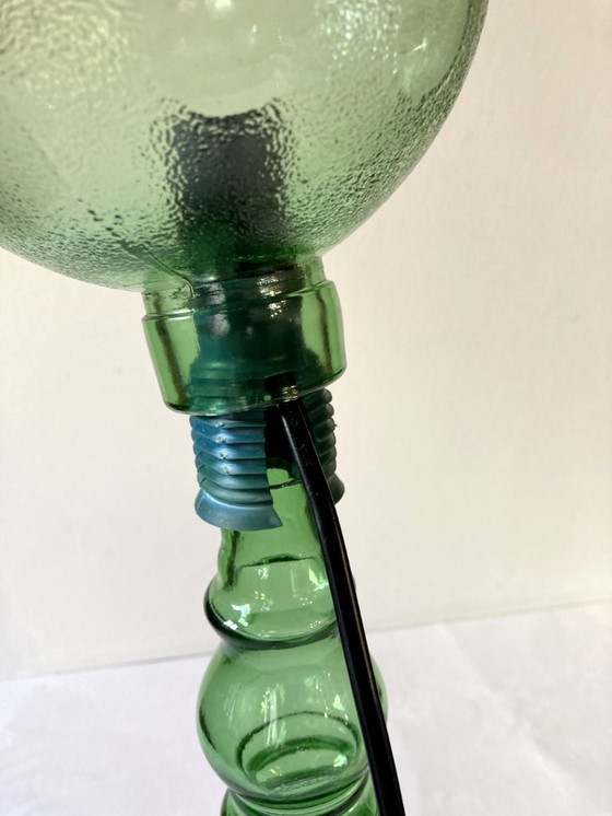 Image 1 of Cevin lamp in green glass