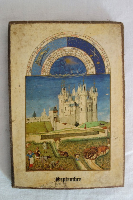 Image 1 of Curiosity: 12 calendar paintings from the Très Riches Heures of the Duc de Berry