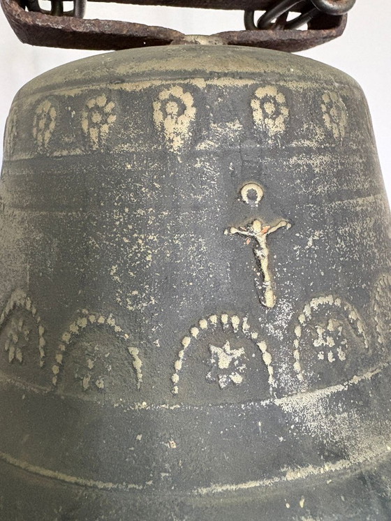 Image 1 of Antica campana in bronzo – Italia, 1870