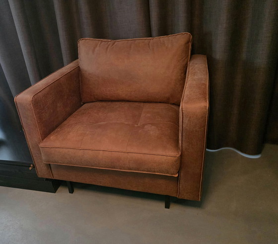 Image 1 of Divano a 3 posti con pouf e poltrona