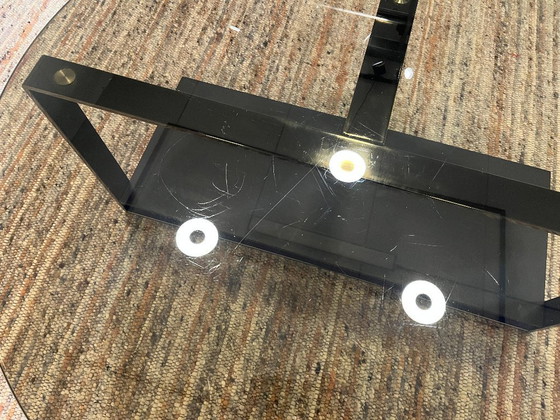 Image 1 of Minotti Low Console Glass Coffee Table