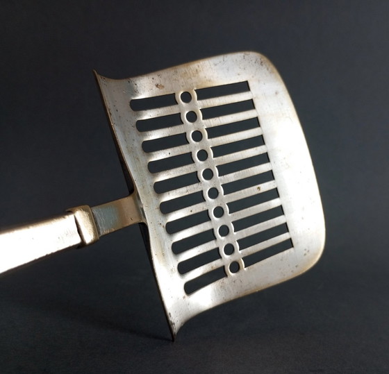 Image 1 of Quist Germany silver-plated art deco serving spoon, 1920s rare