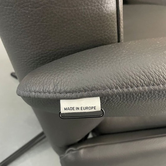 Image 1 of Relaxfauteuil leer antracietkleur