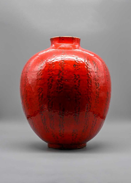 Floor Vase Ceramic – Gerda Heuckerroth for Carstens Tönnieshof, 1960s–1970s