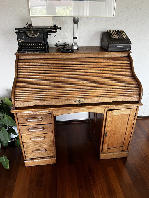 Bureau vintage à volets