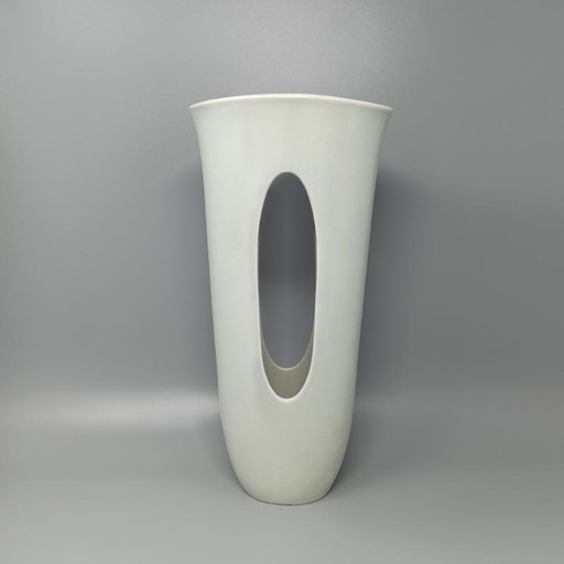 Vintage grüne Keramikvase