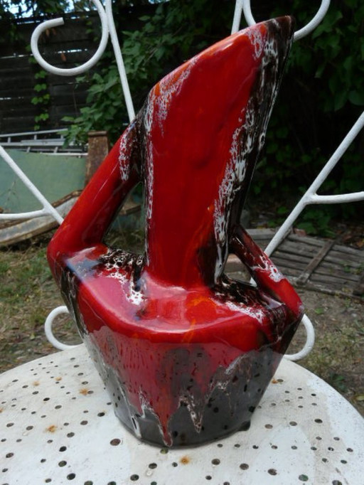 Gran jarra Vallauris de los años 60