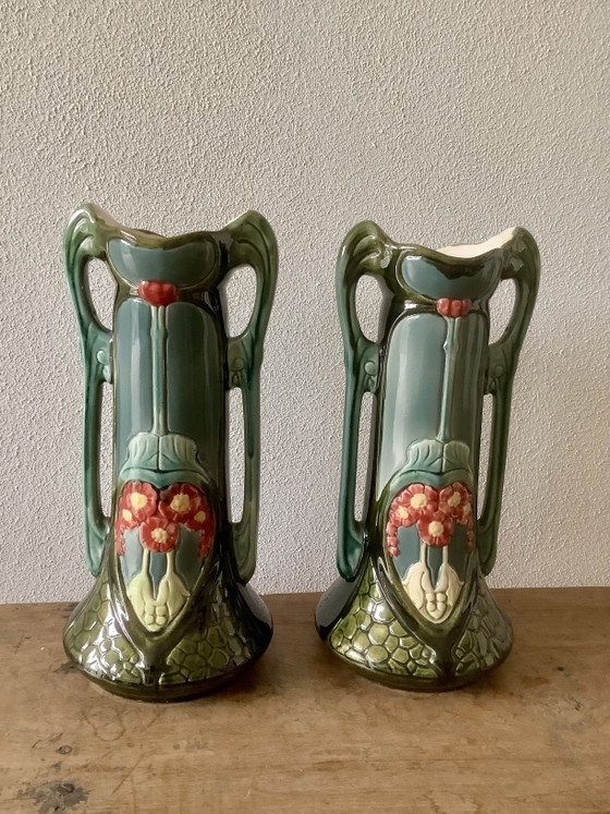 Image 1 of Art Nouveau vases