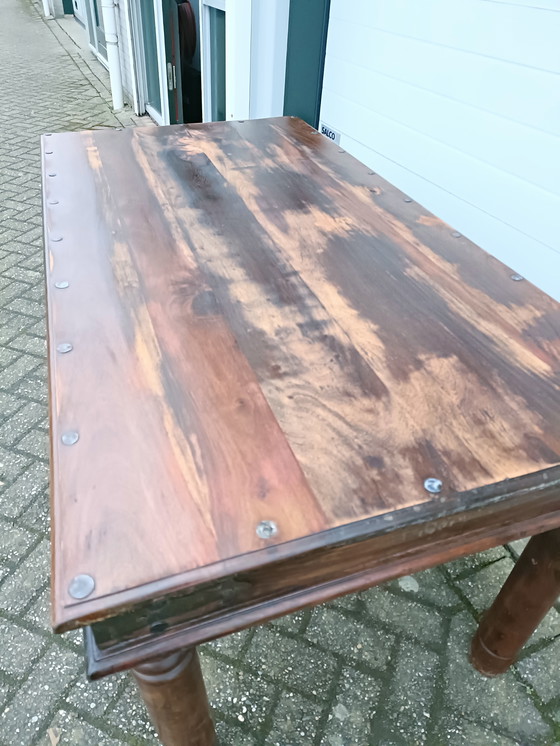 Image 1 of Mesa de comedor de teca