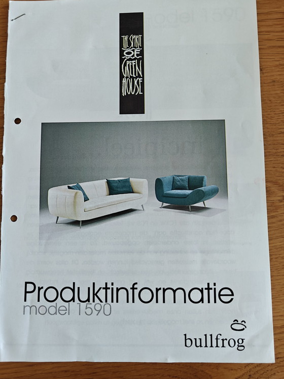 Image 1 of Sillón de diseño de cuero