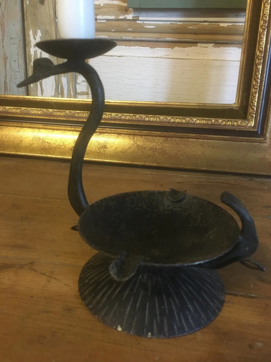 Posacenere in metallo (e portacandele) – Oggetti decorativi, Vintage (photo 7 of 10)