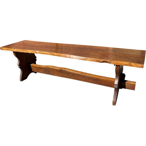 Vintage-Bauernhoftisch aus Holz