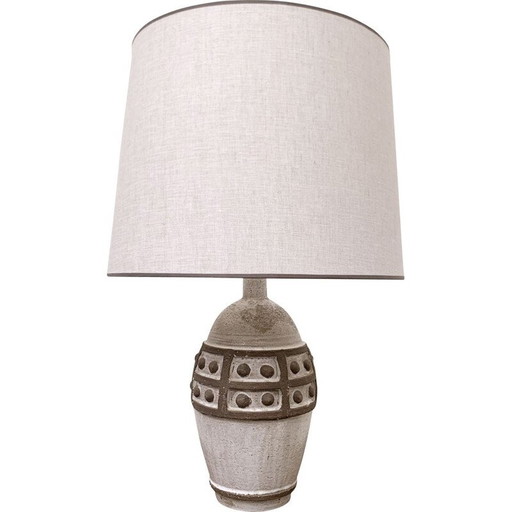 Vintage ceramic table lamp, Belgium