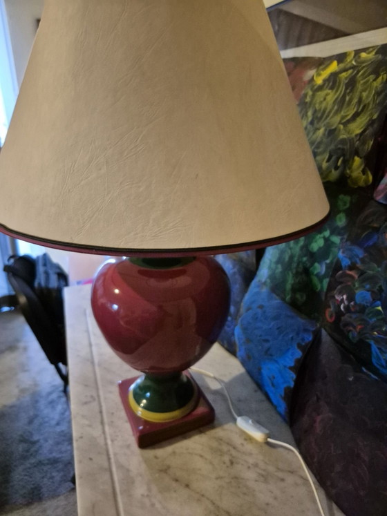 Table lamp – Ceramic, Textile (photo 5 of 6)
