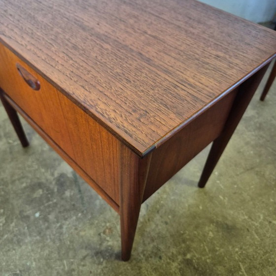 Image 1 of Set di comodini di Louis van Teeffelen per WéBé, Paesi Bassi anni '50