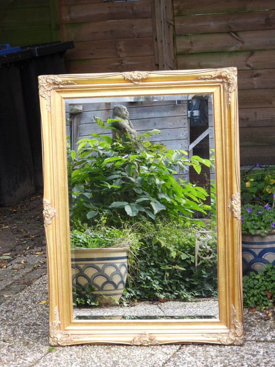 Specchio da parete dorato – Vetro, Legno (photo 4 of 12)