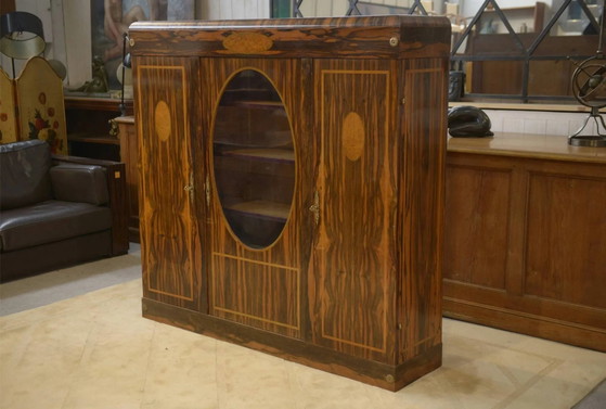 Armadio neoclassico Art Déco in impiallacciatura di ebano anni '30 – Legno, Art Deco (photo 15 of 15)