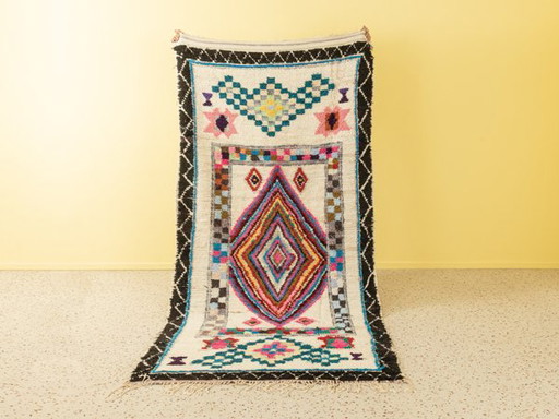  Vintage Azilal, Alfombra Bereber, 130 X 275 