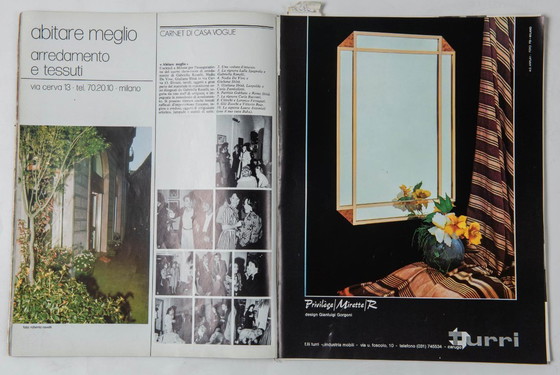 Image 1 of Tavolo da pranzo G. Gorgoni per Fratelli Turri anni '70