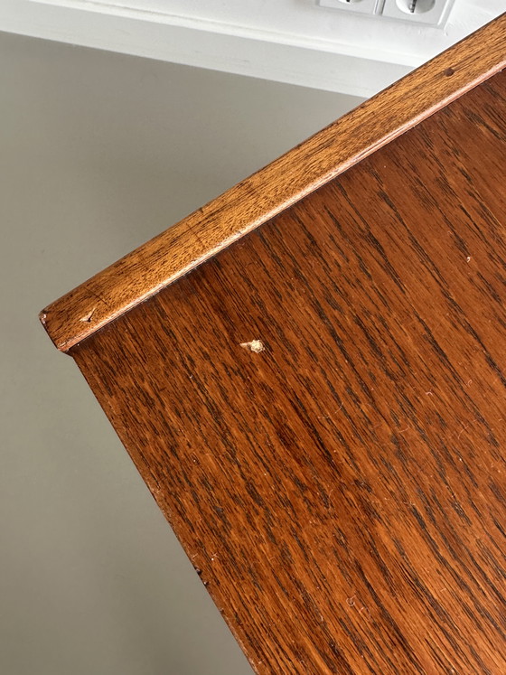 Image 1 of Commode vintage danoise en teck, style scandinave rétro, milieu du siècle.