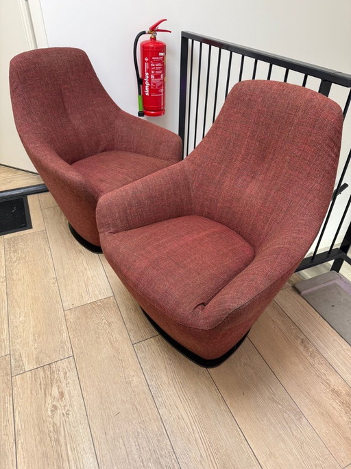 2x Sillón giratorio Leolux Cantate